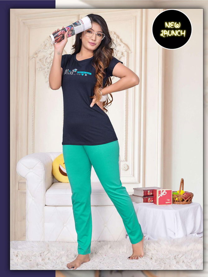 Summer Special Vol 2556 Hosiery Cotton Night Suit
